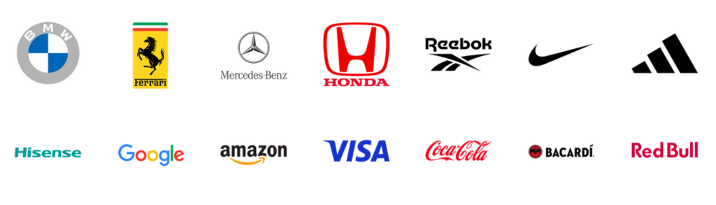 Brand logos row 1